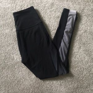 Beyond yoga ombré mesh workout pants